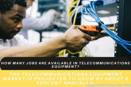 How Many Jobs Are Available In Telecommunications Equipment?